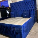 black workspace study bed