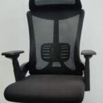 breathable high back office chair black