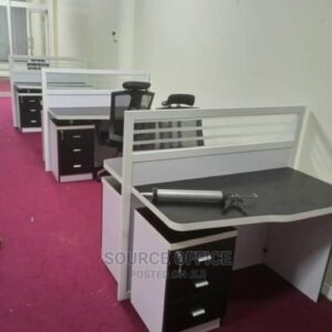 business desk for two employees
