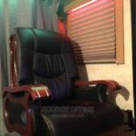 classic brown boardroom leather chair