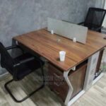 comfortable two way office desk