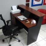 High-End Office Reception Counter Desk Executive Style Uganda