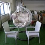 compact rattan bistro table set