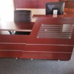 Minimal Space Reception Desk for Modern Offices Kampala