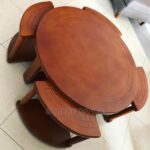 Contemporary Coffee Table with Raised Edge Design Uganda