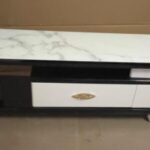 Luxury Entertainment Console with Cabinets Kampala