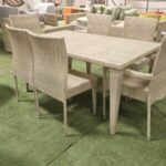 cozy outdoor bistro coffee set