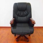 cream executive leather office chair