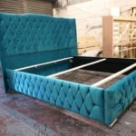 cream study bed unit
