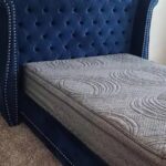 cream study storage frame