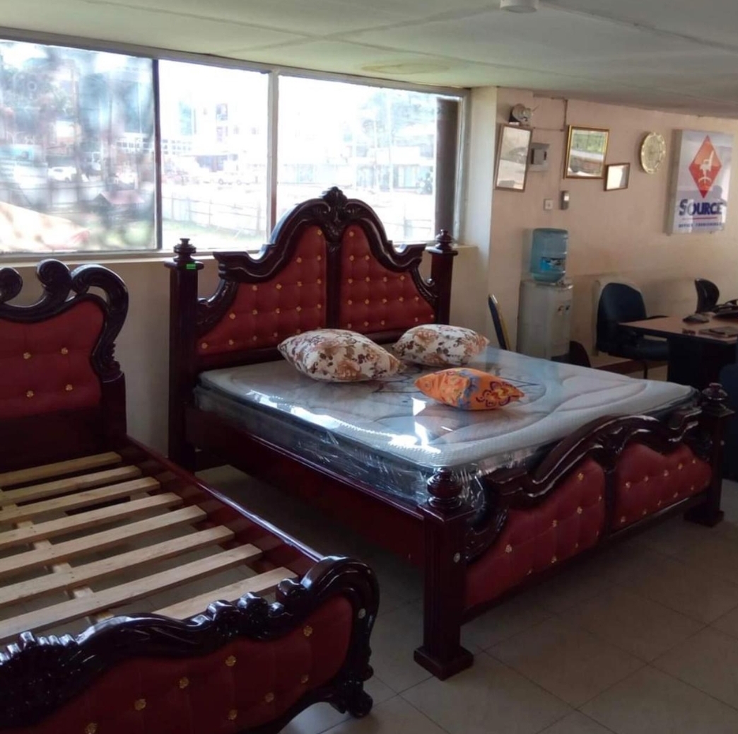 Modern King Size Wooden Bed Frame Uganda