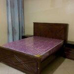 custom velvet study bed