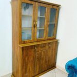 Minimalist 3 Door Wooden Cupboard for Modern Homes