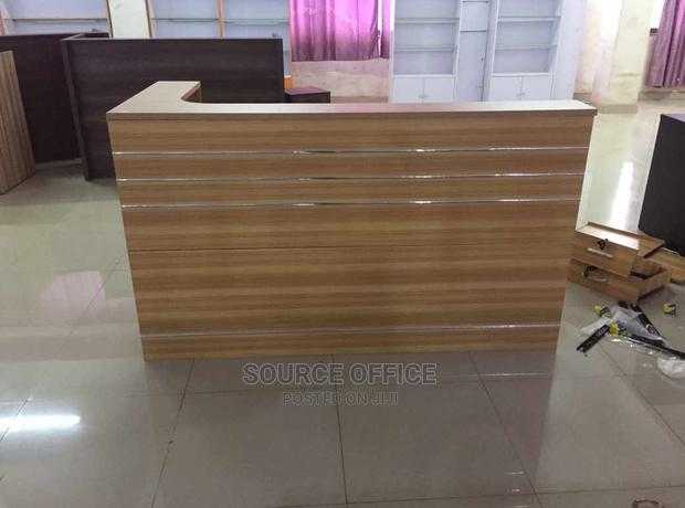 durable-office-front-counter Elegant Office Front Desk for Business Identity Kampala Uganda - Image 1