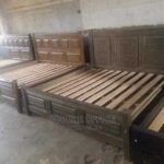 Modern Wooden Platform Bed Frame Kampala Uganda