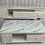 Stylish TV Stand with Media Shelves Uganda