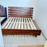Contemporary Solid Timber Bed Frame for Apartments