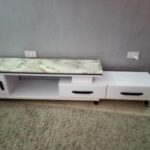 Minimalist TV Stand with Storage Cabinets Uganda