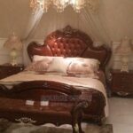 Classic Wooden Bed Frame with Traditional Styling