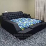 emerald green study desk bed