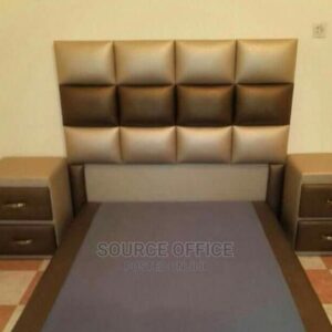emerald green tufted study bed