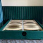 emerald green workstation storage bed