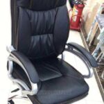 executive boardroom chair black leather