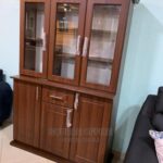Elegant Home Storage Cabinet with Multiple Compartments