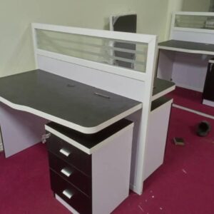 executive office setup for two users
