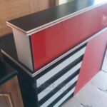 Reception Counter Desk with Smooth Drawer Operation Uganda