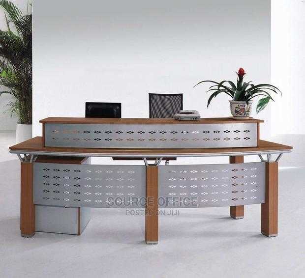 executive-reception-furniture-for-offices Minimal Footprint Office Reception Desk with Storage Uganda - Image 1