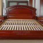 Children's Pine Wooden Bed Frame with Natural Finish Kampala