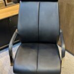 gas lift leather office chair