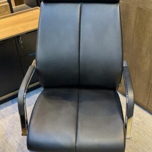gas lift leather office chair