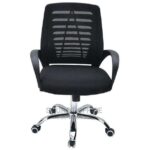 high back office chair with mesh backrest