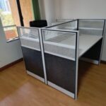 high quality double workstation desk