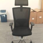 imported grey office chair