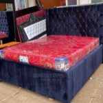 king velvet study bed premium