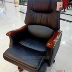 leather director chair with caster wheels
