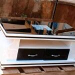 Decorative Wooden Coffee Table for Airbnb Spaces