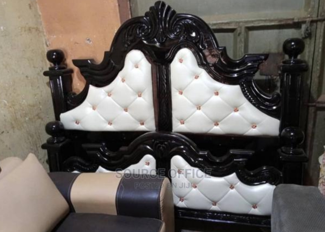Emperor Pine Wooden Bed with Low Profile Design Uganda
