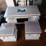 Contemporary Coffee Table with Elegant Wood Finish