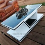 Square Wood-Look Centre Table with Premium Styling