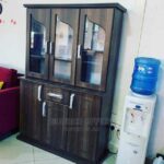 Premium Oak 3 Door Living Room Cupboard with Adjustable Shelves