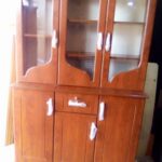 Luxury Solid Oak Storage Cabinet for Family Rooms