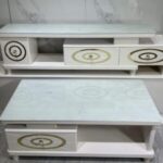 Rustic Wooden TV Unit with Mount Uganda