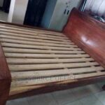 Strong Pine Bed Frame with Heavy Duty Support