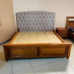 Super King Storage Bed with Oak Finish Kampala
