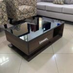 Minimalist Coffee Table with Raised Edge Detail Uganda