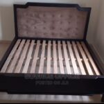 Contemporary Solid Pine Bed Frame for Modern Homes